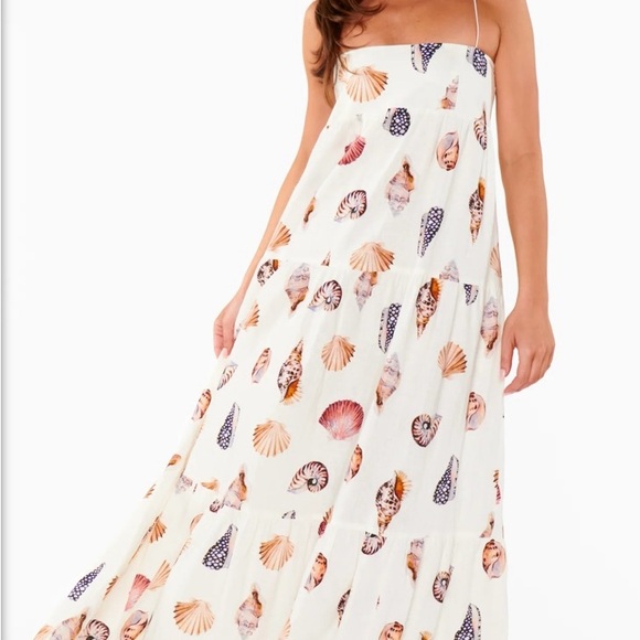 Shell Print Maxi Dress - Picture 3 of 3